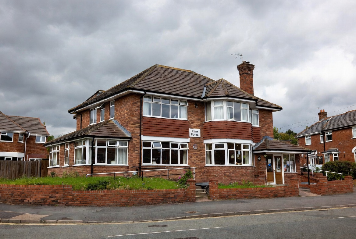 The Babylon Health residential care home building in Birmingham